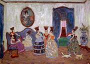 Pedro Figari Las siete hermanas oil